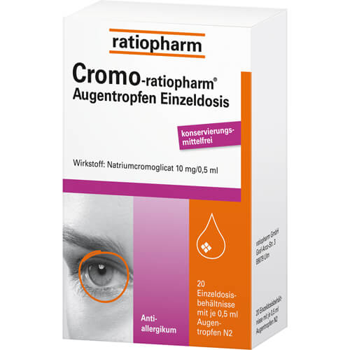 CROMO-RATIOPHARM Augentropfen Einzeldosis CROMO-RATIOPHARM Augentropfen Einzeldosis