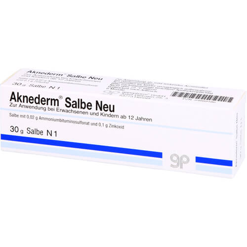 AKNEDERM Salbe Neu AKNEDERM Salbe Neu