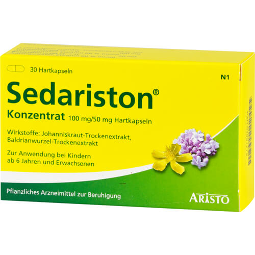 SEDARISTON Konzentrat Hartkapseln SEDARISTON Konzentrat Hartkapseln