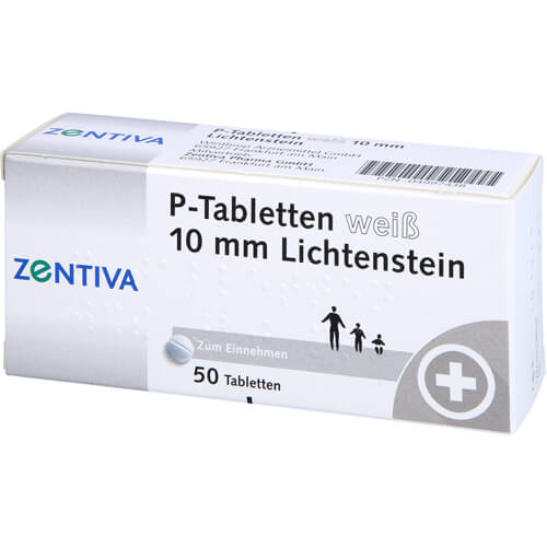 P TABLETTEN weiß 10 mm P TABLETTEN weiß 10 mm