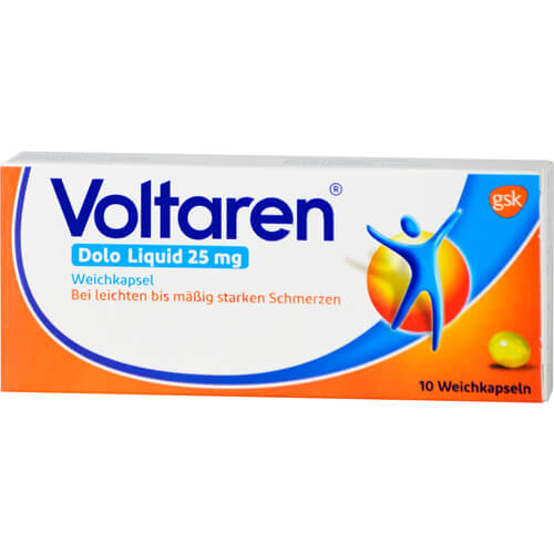 VOLTAREN Dolo Liquid 25 mg Weichkapseln VOLTAREN Dolo Liquid 25 mg Weichkapseln