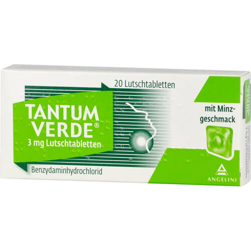 TANTUM VERDE 3 mg Lutschtabl.m.Minzgeschmack TANTUM VERDE 3 mg Lutschtabl.m.Minzgeschmack