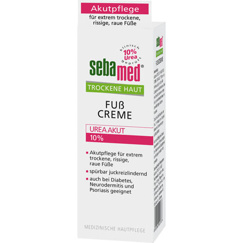 SEBAMED Trockene Haut 10% Urea akut Fußcreme SEBAMED Trockene Haut 10% Urea akut Fußcreme