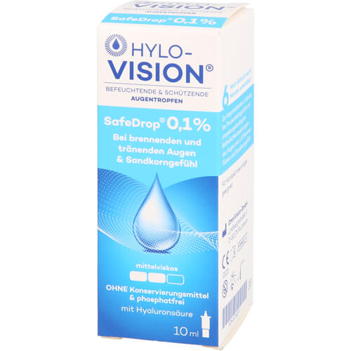 HYLO-VISION SafeDrop 0,1% Augentropfen HYLO-VISION SafeDrop 0,1% Augentropfen