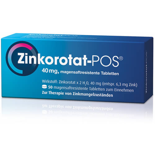 ZINKOROTAT POS magensaftresistente Tabletten ZINKOROTAT POS magensaftresistente Tabletten