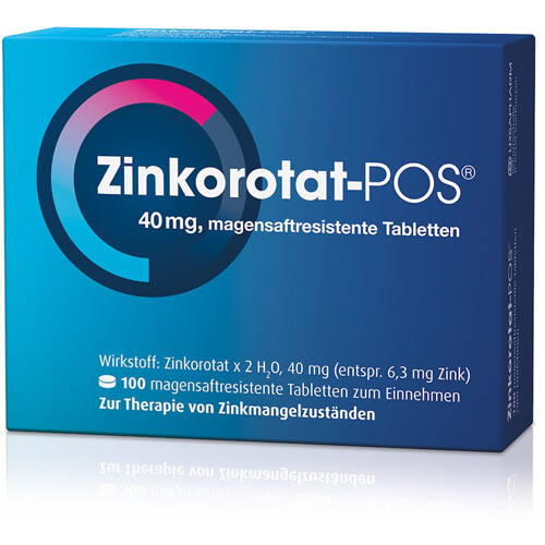 ZINKOROTAT POS magensaftresistente Tabletten ZINKOROTAT POS magensaftresistente Tabletten