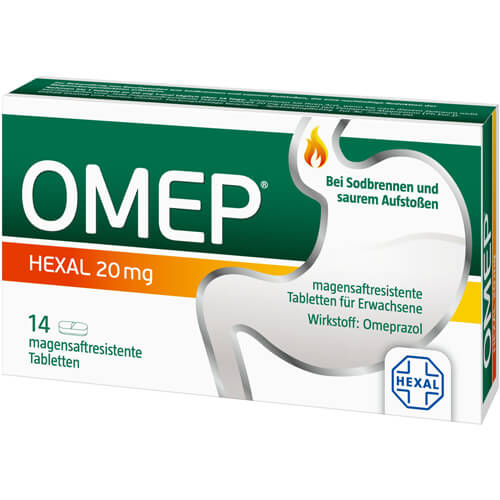 OMEP HEXAL 20 mg magensaftresistente Tabletten OMEP HEXAL 20 mg magensaftresistente Tabletten
