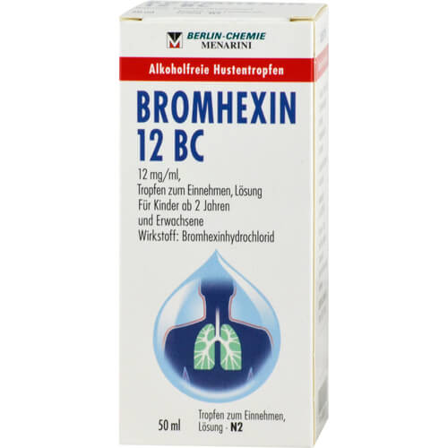 BROMHEXIN 12 BC Tropfen zum Einnehmen BROMHEXIN 12 BC Tropfen zum Einnehmen