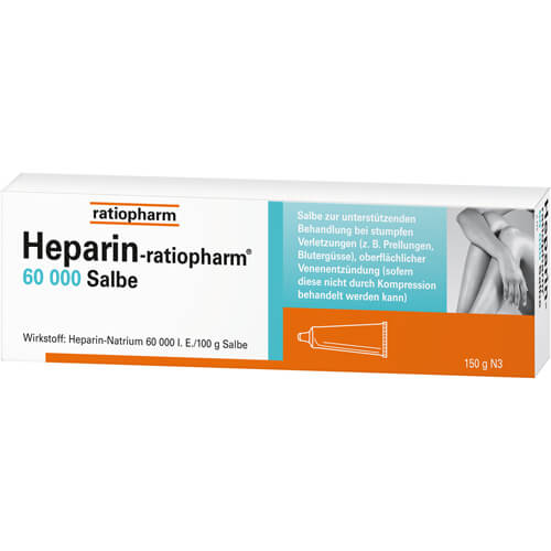 HEPARIN-RATIOPHARM 60.000 Salbe HEPARIN-RATIOPHARM 60.000 Salbe