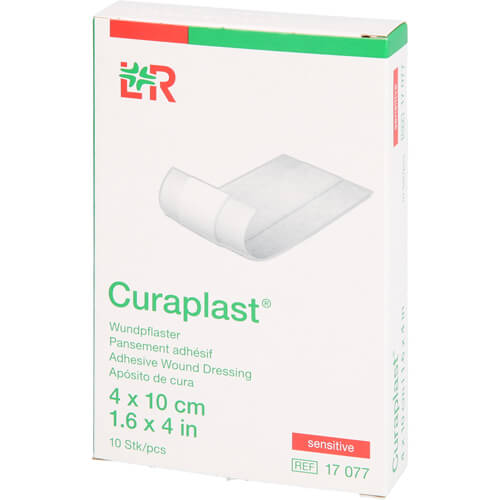 CURAPLAST Wundschnellverb.sensitiv 4x10 cm 1 m CURAPLAST Wundschnellverb.sensitiv 4x10 cm 1 m