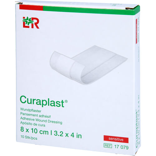 CURAPLAST Wundschnellverb.sensitiv 8x10 cm 1 m CURAPLAST Wundschnellverb.sensitiv 8x10 cm 1 m