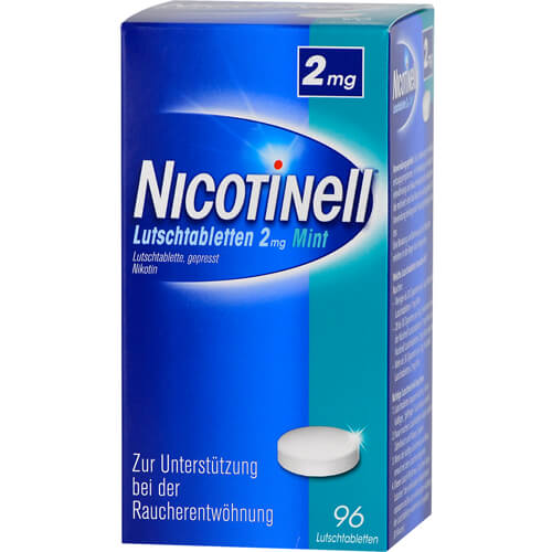 NICOTINELL Lutschtabletten 2 mg Mint NICOTINELL Lutschtabletten 2 mg Mint
