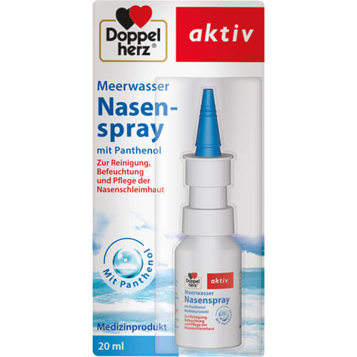 DOPPELHERZ Meerwasser Nasenspray mit Panthenol DOPPELHERZ Meerwasser Nasenspray mit Panthenol