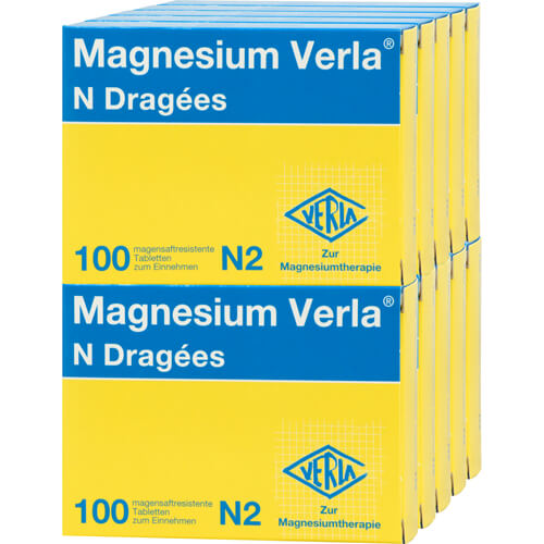 MAGNESIUM VERLA N Dragees MAGNESIUM VERLA N Dragees