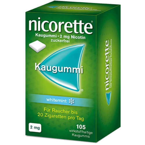NICORETTE Kaugummi 2 mg whitemint NICORETTE Kaugummi 2 mg whitemint