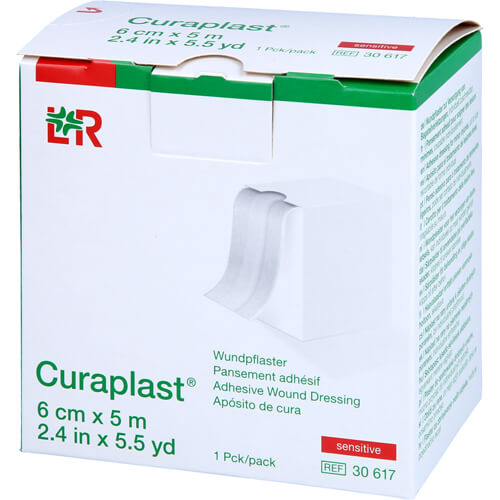 CURAPLAST Wundschnellverb.sensitiv 6 cmx5 m CURAPLAST Wundschnellverb.sensitiv 6 cmx5 m