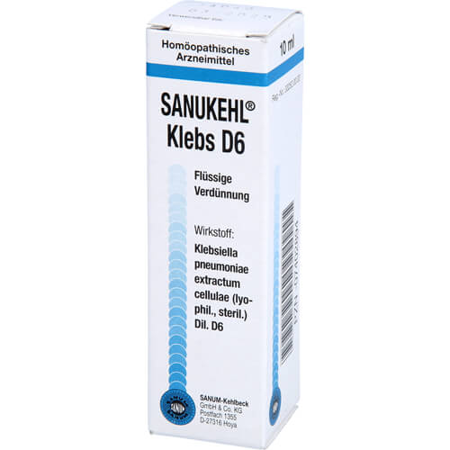 SANUKEHL Klebs D 6 Tropfen SANUKEHL Klebs D 6 Tropfen