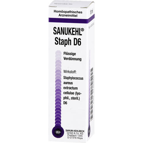 SANUKEHL Staph D 6 Tropfen SANUKEHL Staph D 6 Tropfen