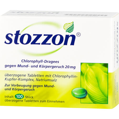 STOZZON Chlorophyll überzogene Tabletten STOZZON Chlorophyll überzogene Tabletten