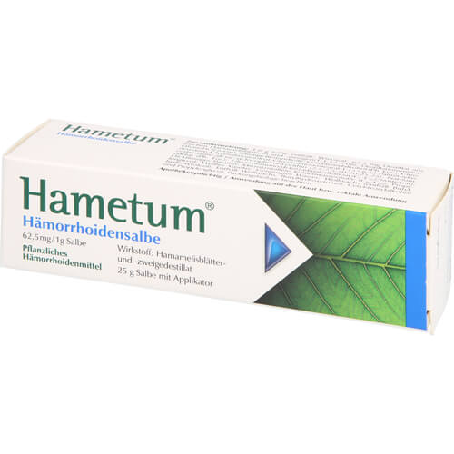 HAMETUM Hämorrhoiden Salbe HAMETUM Hämorrhoiden Salbe