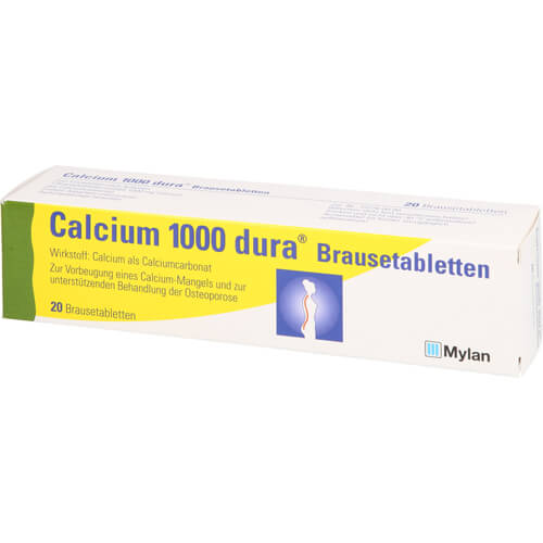 CALCIUM 1000 dura Brausetabletten CALCIUM 1000 dura Brausetabletten