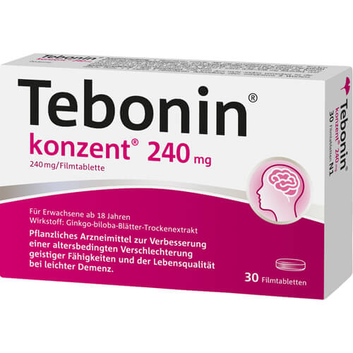 TEBONIN konzent 240 mg Filmtabletten TEBONIN konzent 240 mg Filmtabletten