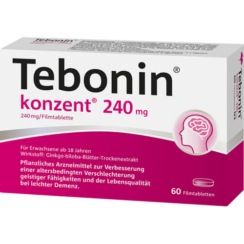 TEBONIN konzent 240 mg Filmtabletten TEBONIN konzent 240 mg Filmtabletten