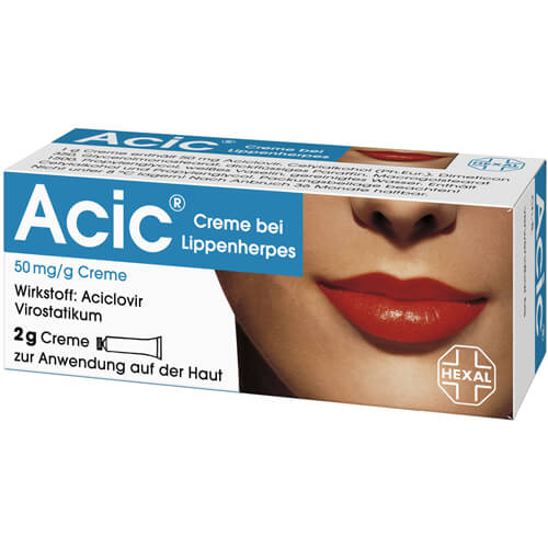 ACIC Creme bei Lippenherpes ACIC Creme bei Lippenherpes