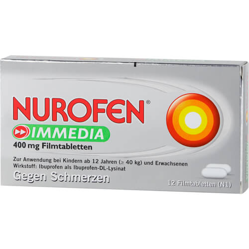 NUROFEN Immedia 400 mg Filmtabletten NUROFEN Immedia 400 mg Filmtabletten