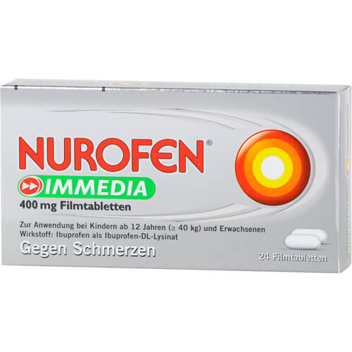 NUROFEN Immedia 400 mg Filmtabletten NUROFEN Immedia 400 mg Filmtabletten