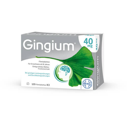 GINGIUM 40 mg Filmtabletten GINGIUM 40 mg Filmtabletten