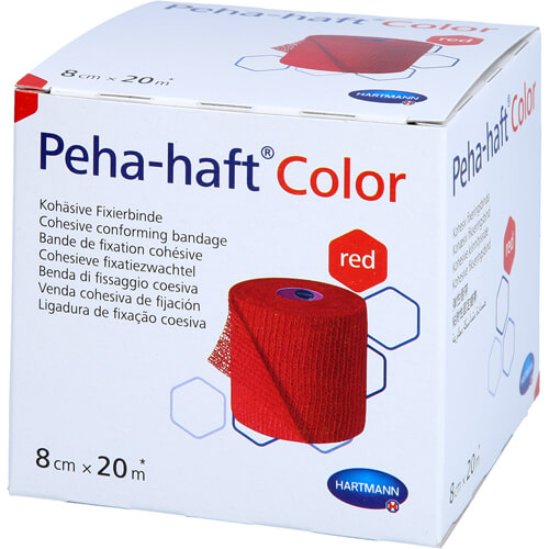 PEHA-HAFT Color Fixierb.latexfrei 8 cmx20 m rot PEHA-HAFT Color Fixierb.latexfrei 8 cmx20 m rot