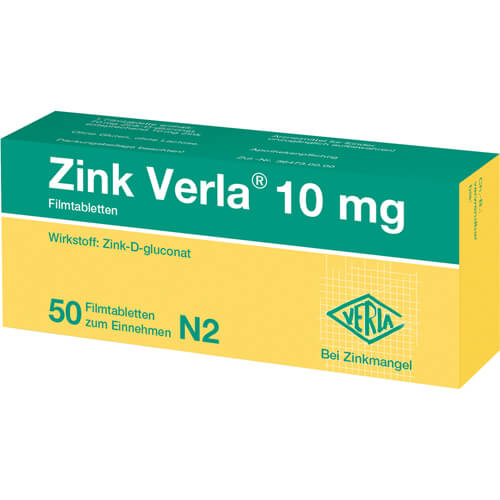 ZINK VERLA 10 mg Filmtabletten ZINK VERLA 10 mg Filmtabletten