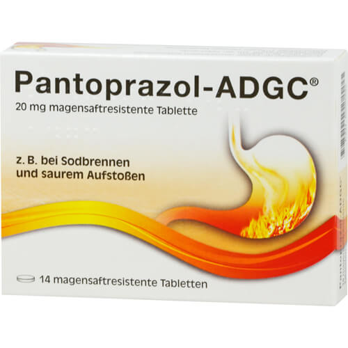 PANTOPRAZOL ADGC 20 mg magensaftres.Tabletten PANTOPRAZOL ADGC 20 mg magensaftres.Tabletten