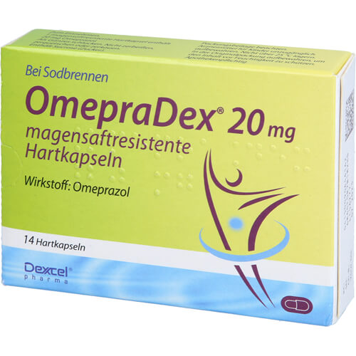 OMEPRADEX 20 mg magensaftresistente Hartkapseln OMEPRADEX 20 mg magensaftresistente Hartkapseln