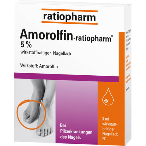 AMOROLFIN-ratiopharm 5% wirkstoffhalt.Nagellack AMOROLFIN-ratiopharm 5% wirkstoffhalt.Nagellack
