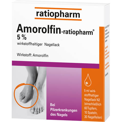 AMOROLFIN-ratiopharm 5% wirkstoffhalt.Nagellack AMOROLFIN-ratiopharm 5% wirkstoffhalt.Nagellack