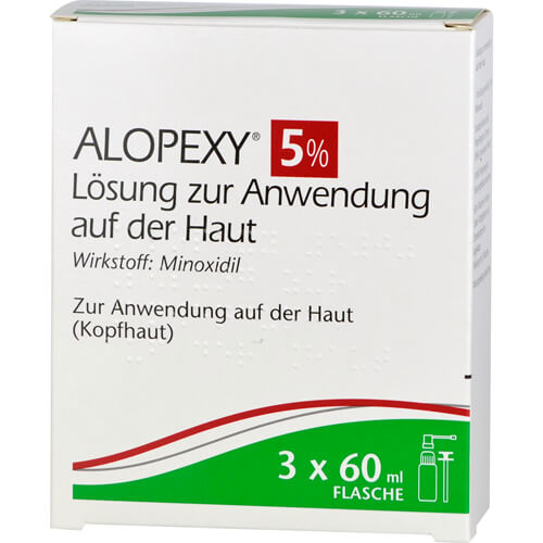 ALOPEXY 5% Lösung zur Anwendung auf der Haut ALOPEXY 5% Lösung zur Anwendung auf der Haut