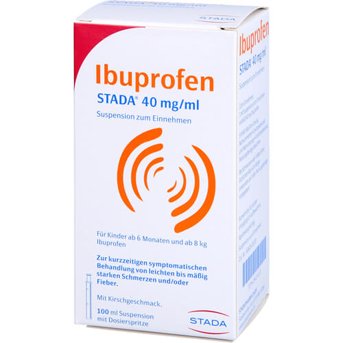IBUPROFEN STADA 40 mg/ml Suspension zum Einnehmen IBUPROFEN STADA 40 mg/ml Suspension zum Einnehmen