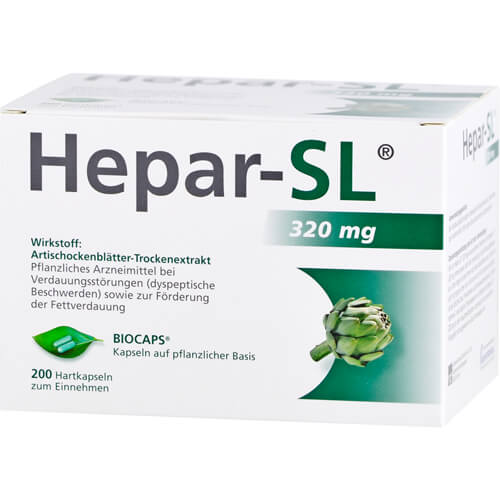 HEPAR-SL 320 mg Hartkapseln HEPAR-SL 320 mg Hartkapseln