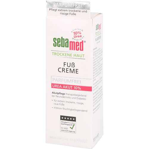 SEBAMED Trockene Haut parfümfrei Fußcreme Urea10% SEBAMED Trockene Haut parfümfrei Fußcreme Urea10%