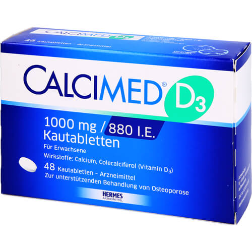 CALCIMED D3 1000 mg/880 I.E. Kautabletten CALCIMED D3 1000 mg/880 I.E. Kautabletten