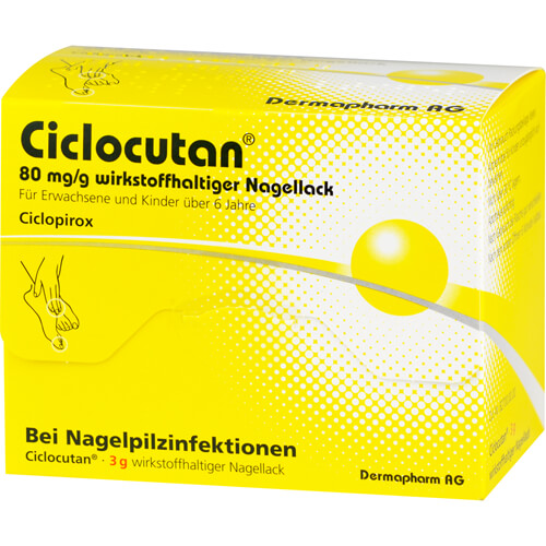 CICLOCUTAN 80 mg/g wirkstoffhaltiger Nagellack CICLOCUTAN 80 mg/g wirkstoffhaltiger Nagellack