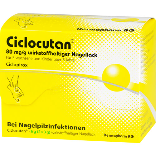 CICLOCUTAN 80 mg/g wirkstoffhaltiger Nagellack CICLOCUTAN 80 mg/g wirkstoffhaltiger Nagellack