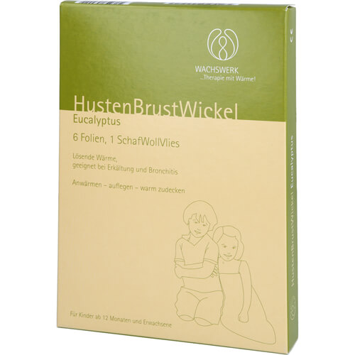 HUSTEN BRUST Wickel Eucalyptus Wachswerk HUSTEN BRUST Wickel Eucalyptus Wachswerk