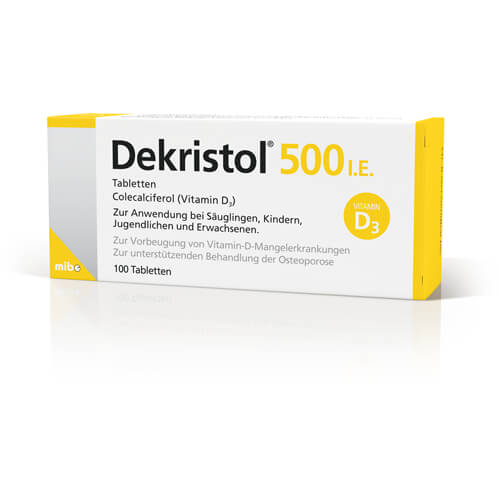 DEKRISTOL 500 I.E. Tabletten DEKRISTOL 500 I.E. Tabletten