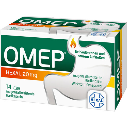 OMEP HEXAL 20 mg magensaftresistente Hartkapseln OMEP HEXAL 20 mg magensaftresistente Hartkapseln