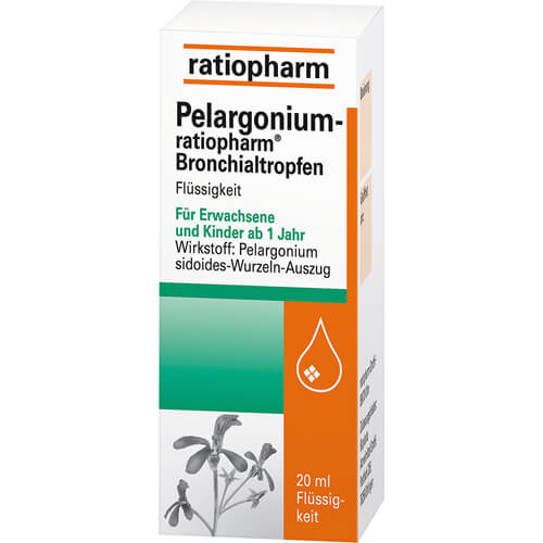 PELARGONIUM-RATIOPHARM Bronchialtropfen PELARGONIUM-RATIOPHARM Bronchialtropfen