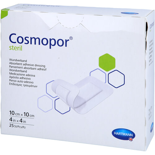 COSMOPOR steril Wundverband 10x10 cm COSMOPOR steril Wundverband 10x10 cm