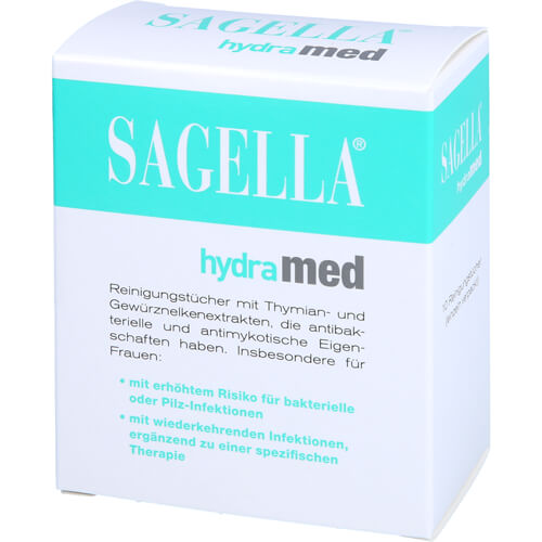 SAGELLA hydramed Intimwaschlotion Tücher SAGELLA hydramed Intimwaschlotion Tücher